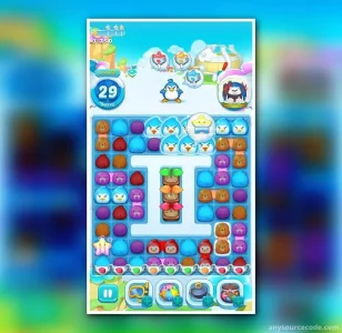 Floating Penguin Quest - Air Penguin Puzzle