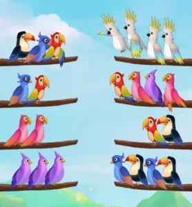 Bird Sort Game