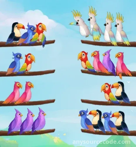 Bird Sort Game