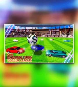 Car Rocketball Turbo Soccer League Game
