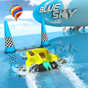 Water Car Stunt Racing