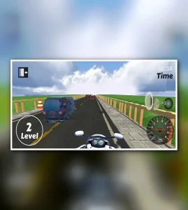 Fast Track Bike Rider