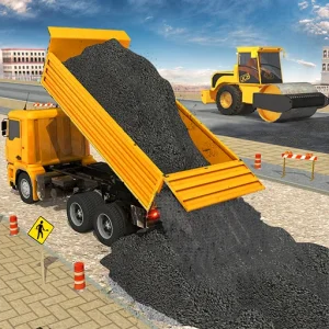 Highway Construction Games 3D