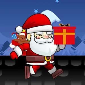 Santa Run 2D
