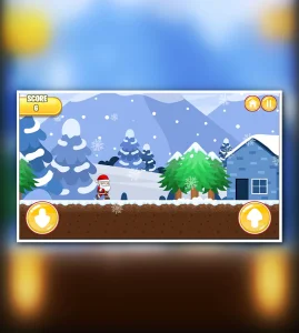 Santa Run 2D