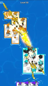 War of Rafts: Crazy Sea Battle 3D Game Unity Source Code