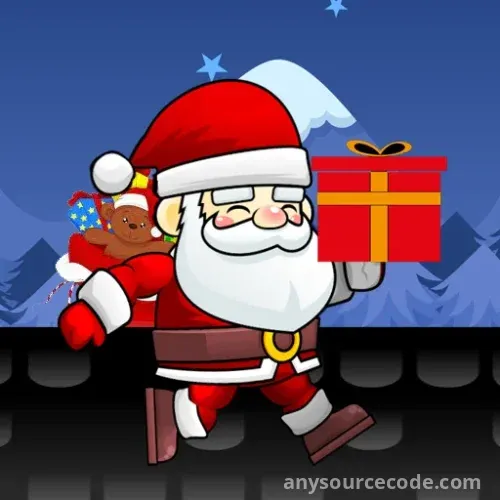 Santa Run 2D