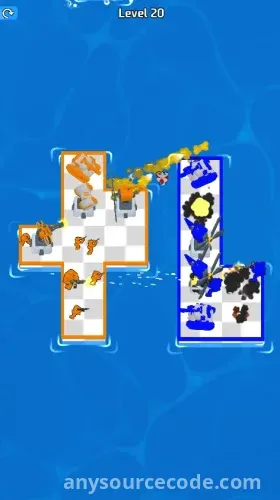 War of Rafts: Crazy Sea Battle 3D Game Unity Source Code