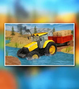 Farming Tractor Cargo Sim - Mountain Jeep Driver