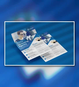 Corporate Minimalist Flyer Design Template