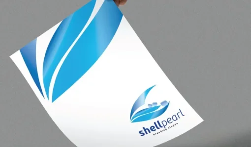 Sea Pearl and Shell Logo