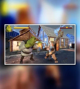 Shrek Street Brawl Fight