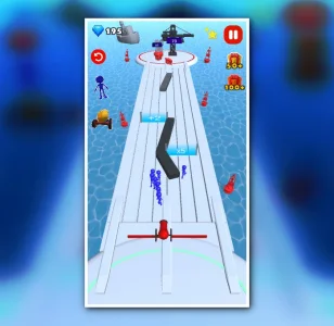 Mob Control: Stickman Cannon Shooter