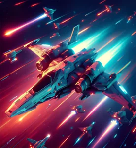 Neon Space Mission
