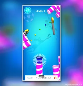 Cannon Shot Ball Basket - Fill Puzzle