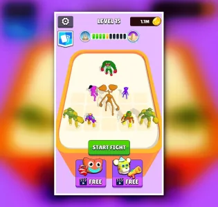 Merge Monster: Frog Evolution