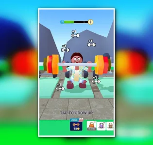 Gym Workout Clicker: Muscle Up