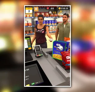 Supermarket Grocery Shop Game