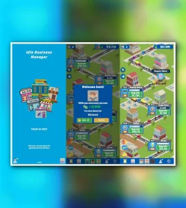 Idle Business Manager Game (Tycoon Template)