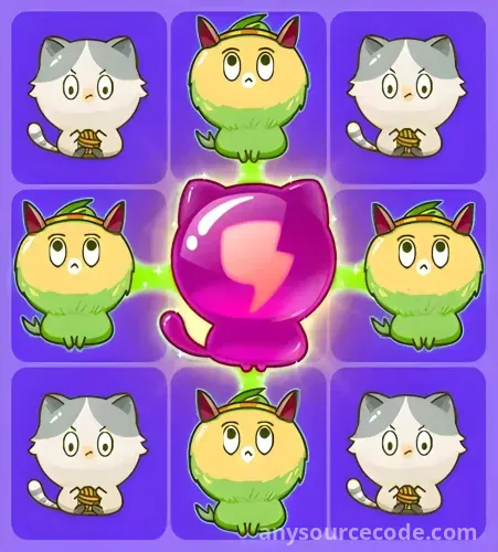 Connect Two Cats Classic