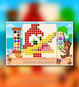 Mosaic Beads Puzzle - Hama Art