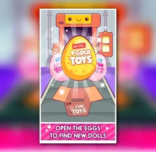 Cute Dolls - Open Eggs