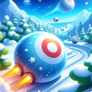 Snowball Dash - Ball Race