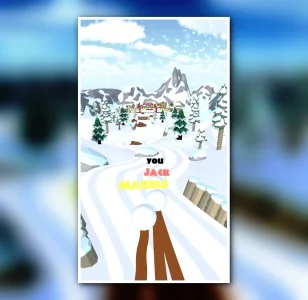 Snowball Dash - Ball Race