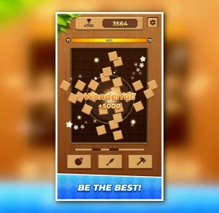 Slide Block: Drop Wood Puzzle