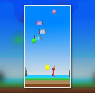 Up Shooter | Vertical Pop: Aim & Launch