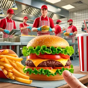 Burger Restaurant Simulator 3D