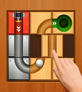 Unblock The Ball - Sliding Puzzle