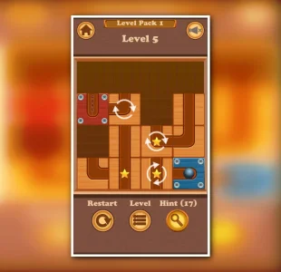 Unblock The Ball - Sliding Puzzle