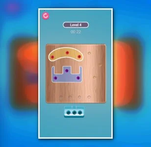 Screw Color Order Jam: Match the Removed Screws | 2 Games in 1