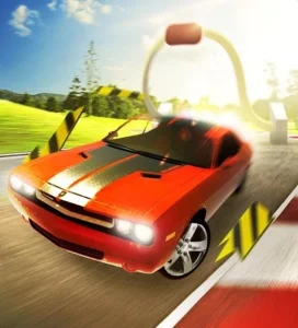 Slingshot Stunt Driver Car 3D Game - Unity Source Code