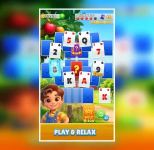 TriPeaks Solitaire Flowers