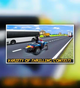 Extreme Quad Biker Race: Highway Drifting 3D Game