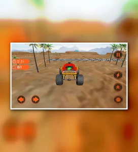 4x4 offroad Monster Truck Impossible Desert Track