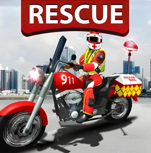 911 Rescue Bike Driver 2017 - Emergency Fast Duty