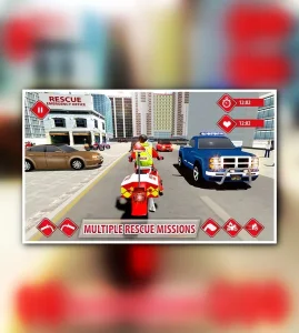 911 Rescue Bike Driver 2017 - Emergency Fast Duty
