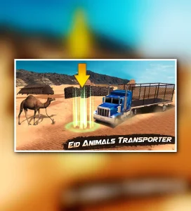 Camel Transport Truck Simulator: Desert Mania