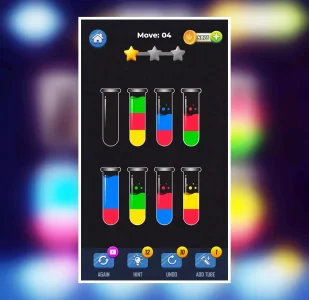 Water Sort 3D Puzzle Game