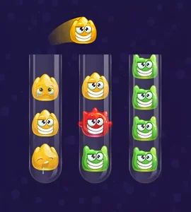 Jelly Sorter Quest – Unity 3D Puzzle Game
