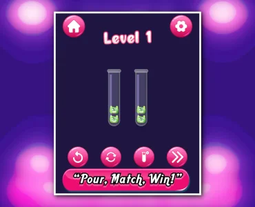 Jelly Sorter Quest – Unity 3D Puzzle Game