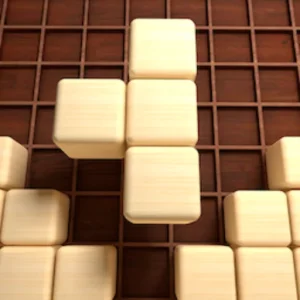 Wooden 100 Block Puzzle Game
