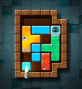 Slide Tetromino Puzzle Game