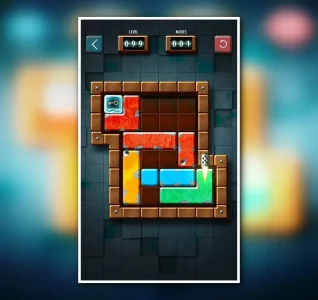 Slide Tetromino Puzzle Game
