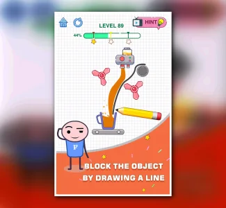 Mike & Happy Glass Puzzle Game