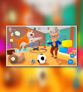 Bad Cat Simulator: Prank Granny