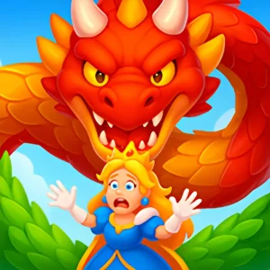 Queen Rescue - Dragon Puzzle Unity Source Code